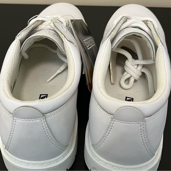 NWT Dakota White Steel Toe Work Shoes - Picture 9 of 16
